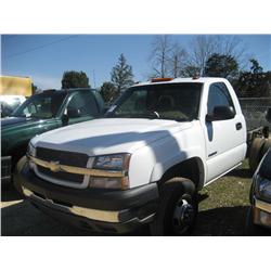 2003 CHEVROLET 3500 CAB & CHASSIS