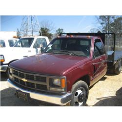 1998 CHEVROLET 3500 S/A FLATBED