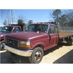 1993 FORD F SERIES S/A FLATBED DUMP