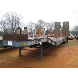 1993 CLARK CLBT 35T T/A LOWBOY