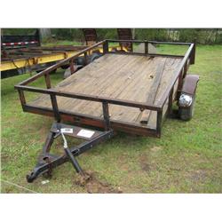 SHOPBUILT 9.5' S/A TRAILER