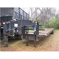 2001 TEXAS BRAGG 40TGN T/A GOOSENECK TRAILER