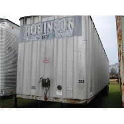 1974 FRUEHAUF 45' STORAGE TRAILER