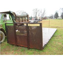 23' STEEL FLATBED BODY