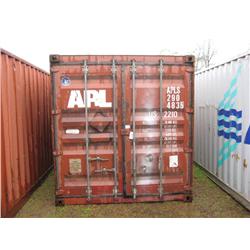 20' STORAGE CONTAINER
