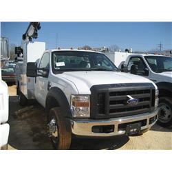 2008 FORD F450 4X4 SERVICE TRUCK