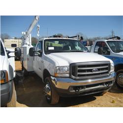 2003 FORD F550 XL SERVICE TRUCK