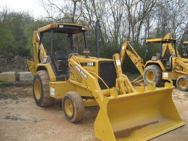 JOHN DEERE 310D LOADER BACKHOE