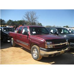 2004 CHEVROLET 1500 4X4 PICKUP
