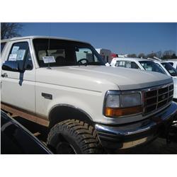1995 FORD 4X4 BRONCO