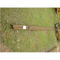 UNUSED BLACK IRON PIPE 1"X21" (12 PER BUNDLE)