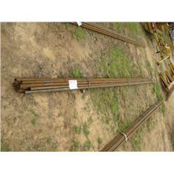 UNUSED BLACK IRON PIPE 1"X21" (12 PER BUNDLE)