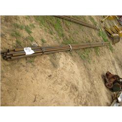 UNUSED BLACK IRON PIPE 1"X21" (12 PER BUNDLE)