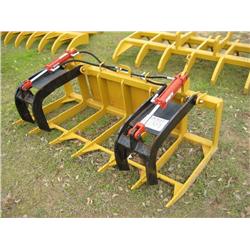 UNUSED 6' HYDRAULIC GRAPPLE FITS BOBCAT TYPE