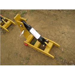 UNUSED EXCAVATOR THUMB 10"X24" 2-TINES FITS B