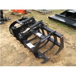 2008 VERSATECH BRUSH GRAPPLE FITS SKID STEER