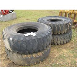 (1) LOT 4 25X18 TIRES