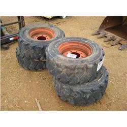 12.16.5 SKID STEER TIRES W/RIMS