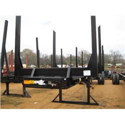 2008 PITTS LT42 4 BOLSTER LOG TRAILER S/N PO80189