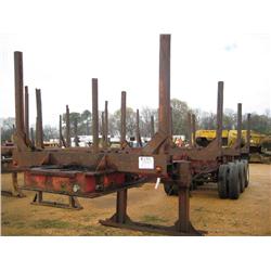 SHOPBUILT TRI-AXLE LOG TRAILER (BILL OF SALE