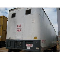 1984 FREHAUF 40' CLOSED TOP CHIP VAN S/N C012