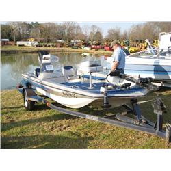 FOXCRAFT 16' BASS BOAT
