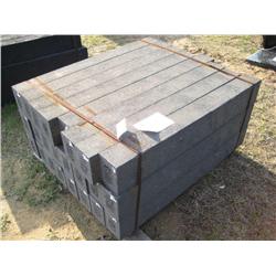 (1) LOT RUBBER LANDSCAPE TIMBERS