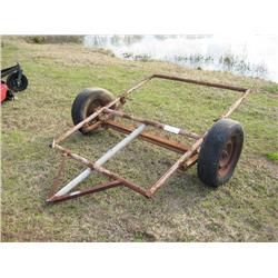 SHOPBUILT 6'X4' TAG TRAILER (BILL OF SALE ONL