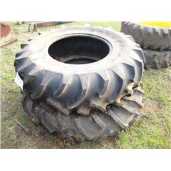 (1) LOT 2 18.4-28 TIRES