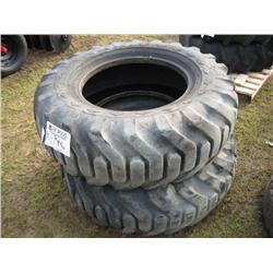 (1) LOT 2 15.5-25 TIRES