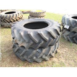 (1) LOT 2 18.4R-30 TIRES