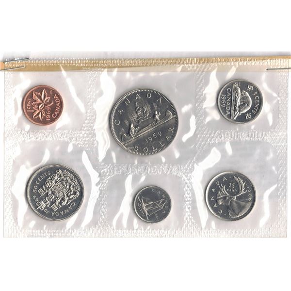 1969 Canadian Uncirculated Coin Set