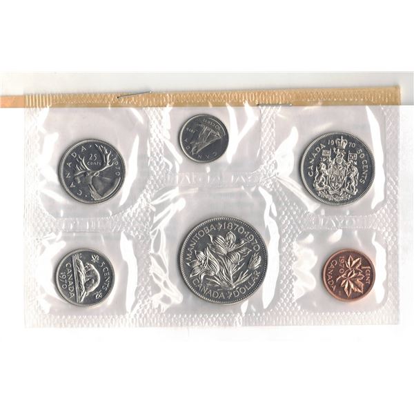 1970 Canadian Uncirculated Coin Set
