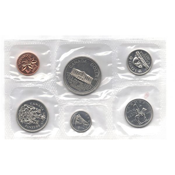 1973 Canadian Uncirculated Coin Set