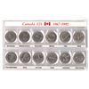 Image 1 : Canada 125 Provincial Quarters Set