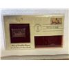 Image 1 : 1981 Gold Replica Stamp 1st Day Issue Year of Disabled Persons Milford, MI