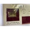 Image 2 : 1981 Gold Replica Stamp 1st Day Issue Year of Disabled Persons Milford, MI