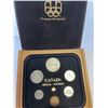 Image 3 : 1981 Canadian Coin Set in Wooden Case