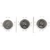 Image 2 : Set of three Canadian 50 Cent Coins, 1978, 1982 and 1985