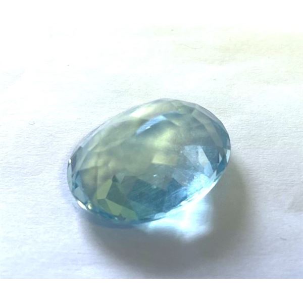 Blue Topaz Sky Blue, Oval