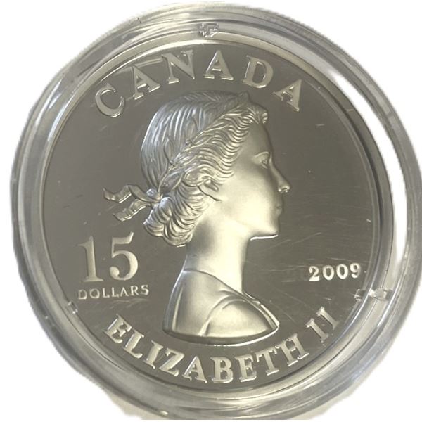 2009 15 Dollar Silver Coin