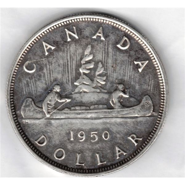 1950 Canadian Silver Dollar