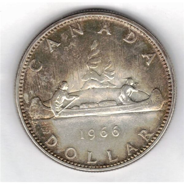 1966 Canadian Silver Dollar