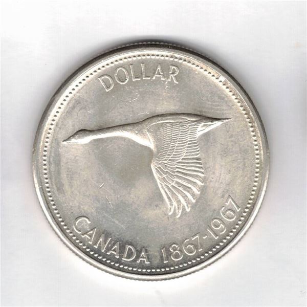 1967 Canadian Silver Dollar