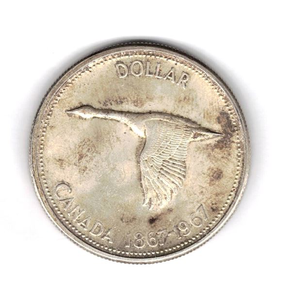 1967 Canadian Silver Dollar
