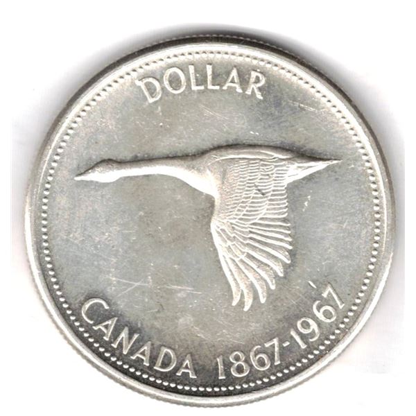 1967 Canadian Silver Dollar
