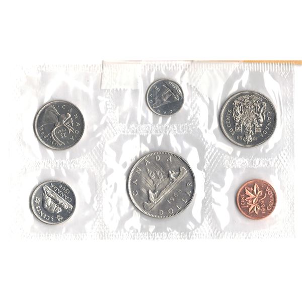 1968 Canadian Uncirculated Coin Set