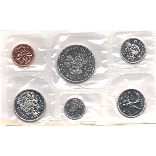 1971 Canadian Uncirculated Coin Set