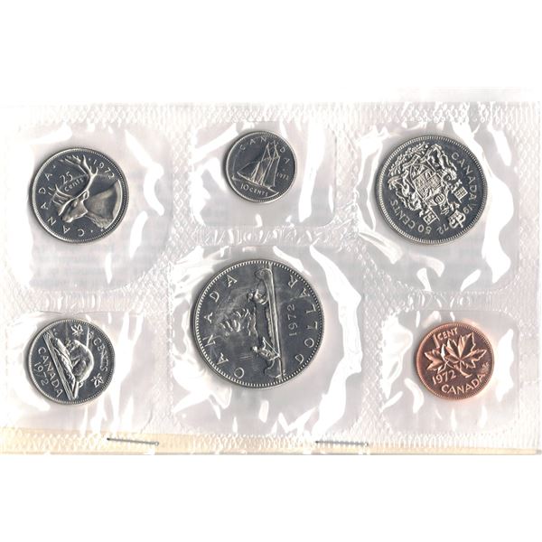 1972 Canadian Uncirculated Coin Set