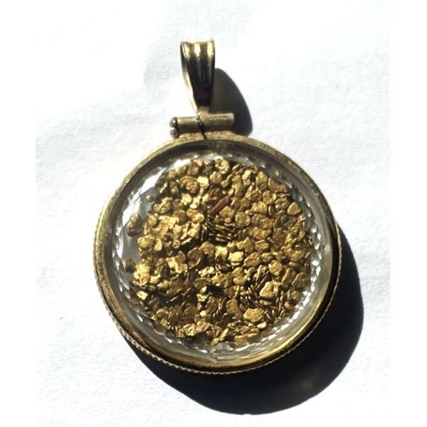 Gold Flakes , 3.6 grams (includes container) , 20 kt